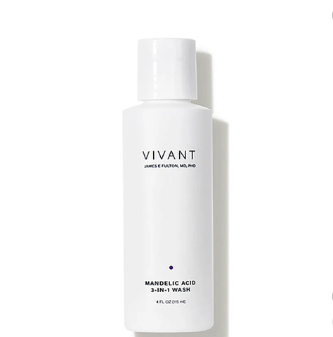 VIVANT MANDELIC ACID 3-IN-1 EXFOLIATING CLEANSER