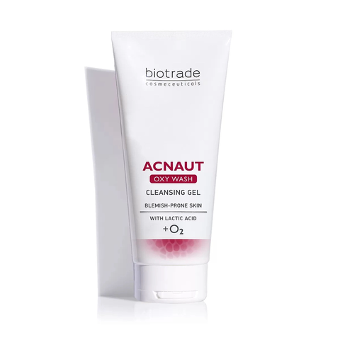 BIOTRADE ACNAUT OXY WASH CLEANSING GEL/ SỮA RỬA MẶT SẠCH SÂU CHO DA DẦU MỤN, NHẠY CẢM BIOTRADE ACNAUT OXY WASH CLEANSING GEL