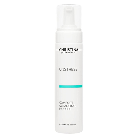 CHRISTINA UNSTRESS COMFORT CLEANSING MOUSSE 200ML