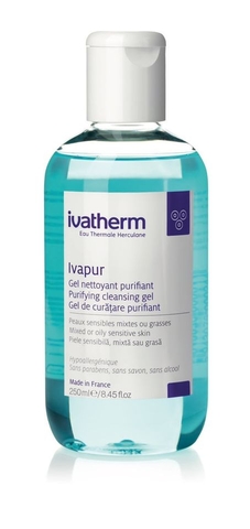 NƯỚC TẨY TRANG GIÀU KHOÁNG CHẤT CHO DA DẦU NHẠY CẢM, DA MỤN/IVAPUR MICELLAR LOTION
