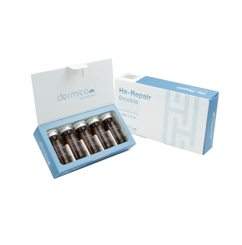 HUYẾT THANH CẤP ẨM CẤP TỐC CĂNG BÓNG DA TỨC THÌ DERMICA DOUBLE HA REPAIR