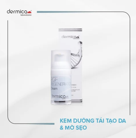 KEM TÁI TẠO DA VÀ LÀM MỜ SẸO DERMICA EGF REGENERATION CREAM