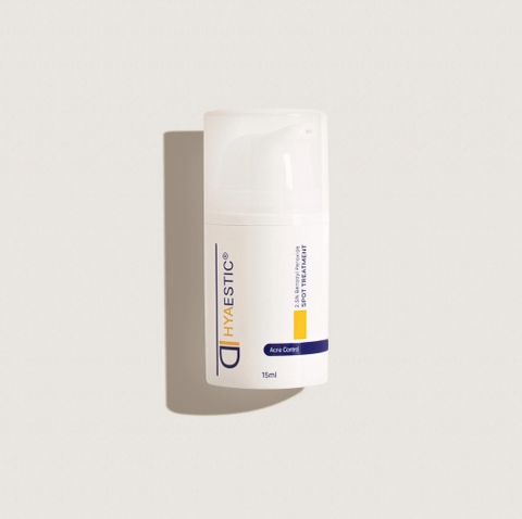 HYAESTIC SPOT TREATMENT 2.5% BENZOYL PEROXIDE - GEL HỖ TRỢ TRỊ MỤN SƯNG VIÊM