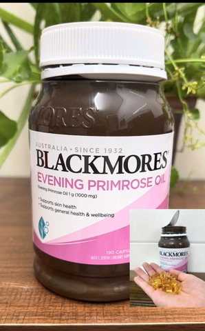  tinh dầu hoa anh thảo Blackmores Evening Primrose Oil