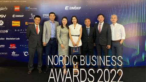 Eimskip attends Nordic Business Awards 2022