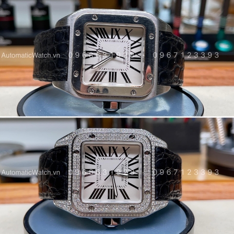 Full Service Cartier Santos 100