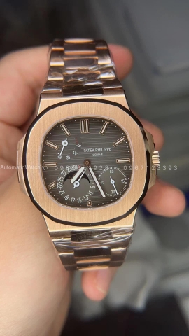 Đồng Hồ Patek Philippe Nautilus 5712/1R 2022 Chế Tác Vàng Khối Máy hãng