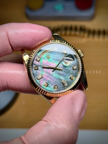 Rolex Day Date Black Mother Of Pearl (MOP) Dial