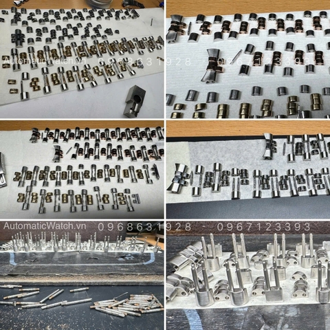 Rút dây đồng hồ Rolex làm mới dây bị nhão hư hỏng do sử dụng lâu ngày