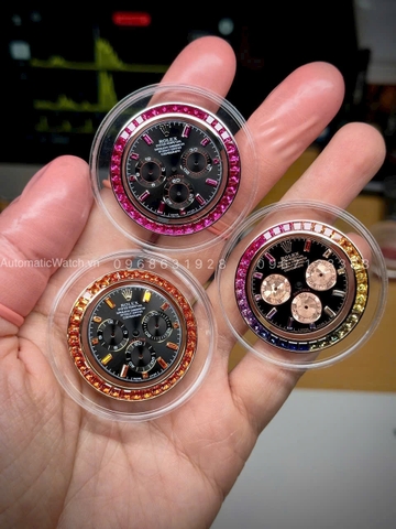 Vành Bezel và mặt số Rolex Daytona Rose Gold / White Gold / Yellow Gold