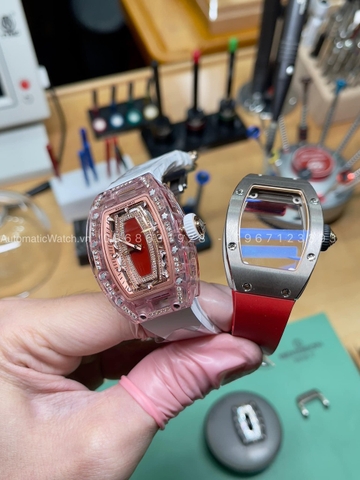 Pink Sapphire diamond Richard Mille RM07 Watch
