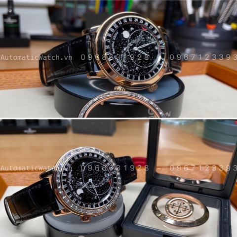 Vành Baguette Diamond - Patek Philippe Grand Complications 6102R