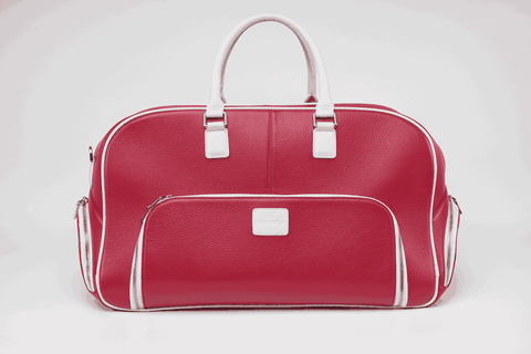 Túi boston đựng quần áo chất liệu da bò Clemence Italy cao cấp