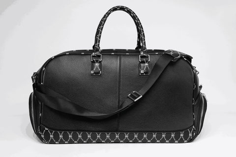 Túi boston đựng quần áo chất liệu da bò Clemence Italy cao cấp