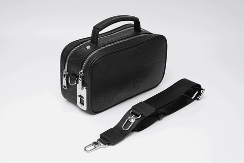 Túi xách golf cỡ trung da Clemence khóa vân tay