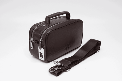 Túi xách golf cỡ trung da Clemence khóa vân tay