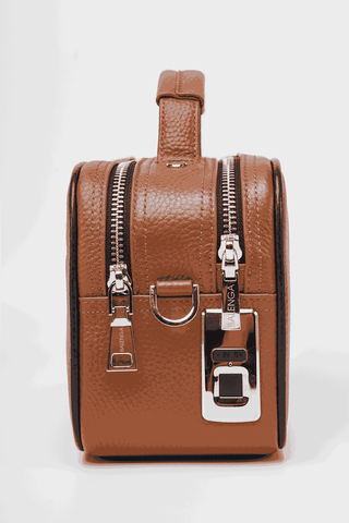 Túi xách golf cỡ trung da Clemence khóa vân tay