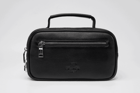 Túi xách golf cỡ trung da Clemence khóa số