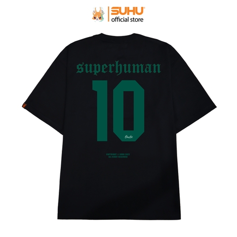 Superhuman Alpine green Number 10 Tee