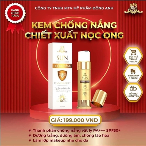 SUN FACE LASTING CREAM (KEM CHỐNG NẮNG)