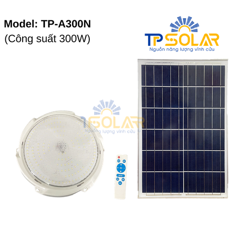 [300W] Đèn Áp Trần Năng Lượng Mặt Trời TP Solar  TP-A300N 3 Màu Ánh Sáng