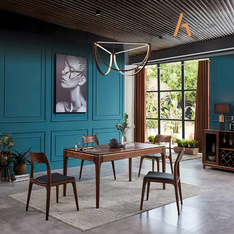 Bộ Bàn Ăn Cổ Điển Trace - TAM Furniture