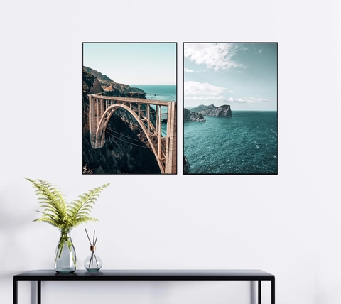 BỘ 2 TRANH MÀU FILM ĐẠI DƯƠNG