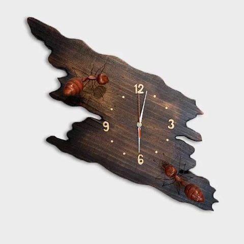 ĐỒNG HỒ  WOODEN PLATE