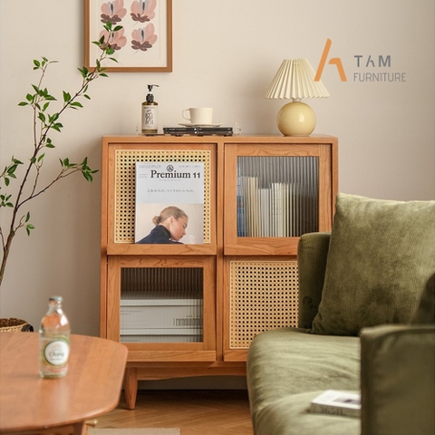 Tủ Gỗ 4 Ngăn Hộp Thông Minh Oxca - TAM Furniture