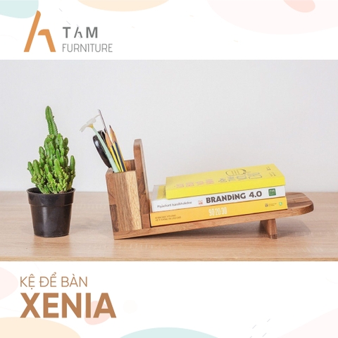 Kệ gỗ Xenia để bàn học, bàn làm việc - TAM Furniture