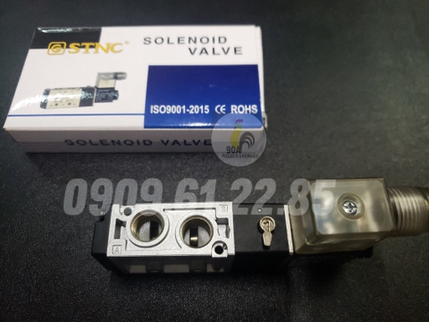 Van điện từ solenoid 5/2 ren 13 1 đầu điện TG 2521-08