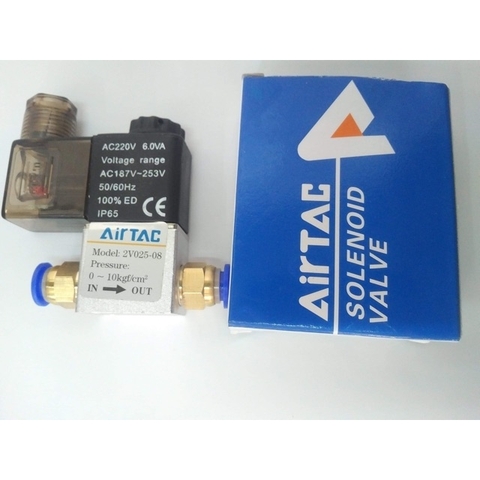 Combo Van điện từ 2 cửa 2 vị trí 2v025