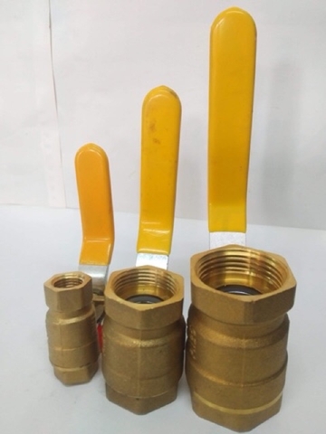 Van khóa hơi thau