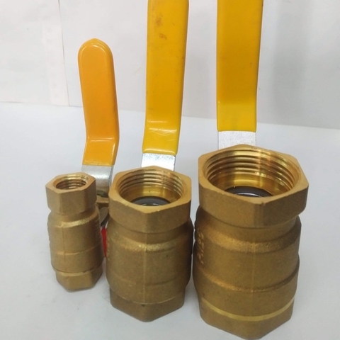 Van khóa hơi thau ( loại nhỏ)