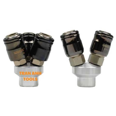 Khớp nối nhanh chia 2 chia 3 khí nén thủy lực Wynn's Tools chính hãng cao cấp