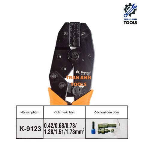 Kìm bấm cốt K-9121