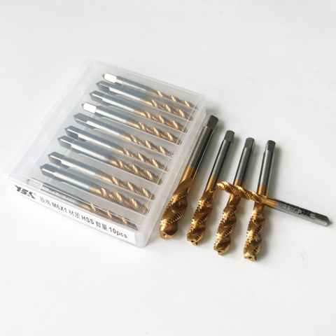 Mũi khoan taro tạo ren trong cỡ từ M2×0.4 đến M16×2.0 được sản xuất từ chất liệu HSS6542 cao cấp