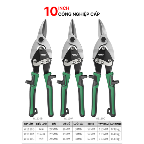 Kéo Cắt Tôn Thép Hợp Kim Wynn’s Tools CR-V