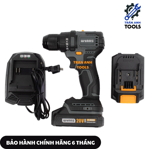 Máy Khoan Pin 20V Không Chổi Than Wynn's WS6804 - Khoan Cầm Tay, Khoan Bắt Vít Đa Năng