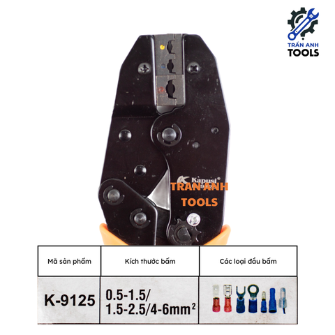 Kìm bấm cốt K-9121