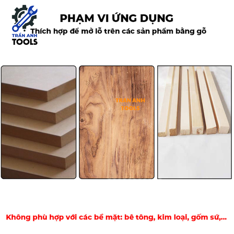 Mũi khoan gỗ xoắn dài chuôi lục giác