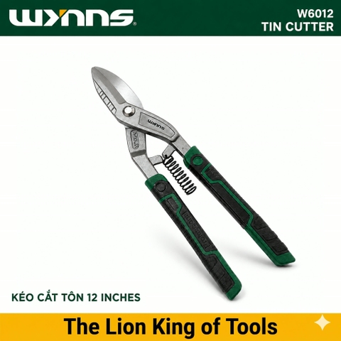 (W6012A) Kéo cắt tôn Wynn's 12 inch