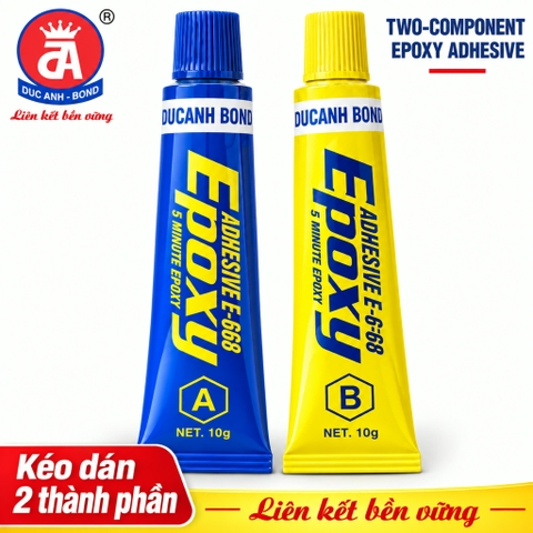 Keo 2 thành phần Epoxy Đức Anh 80g