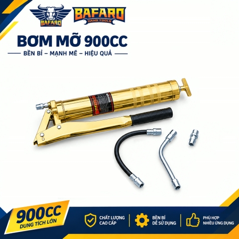 Bơm mỡ 900 Yeti 2 ti Bafaro