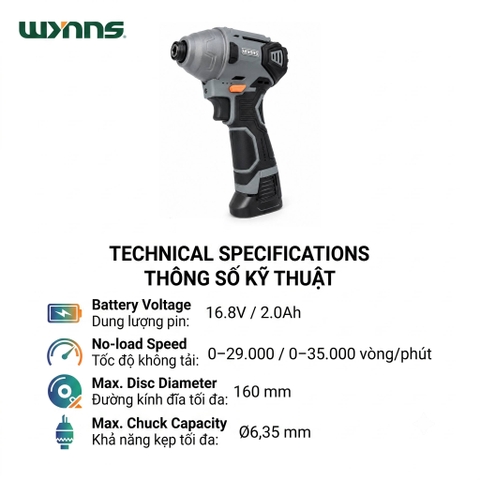 Máy bắt vít Wynn's