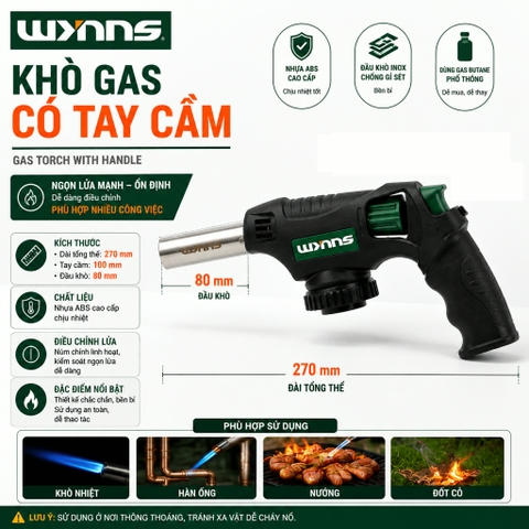 Khò ga có tay cầm Wynn's