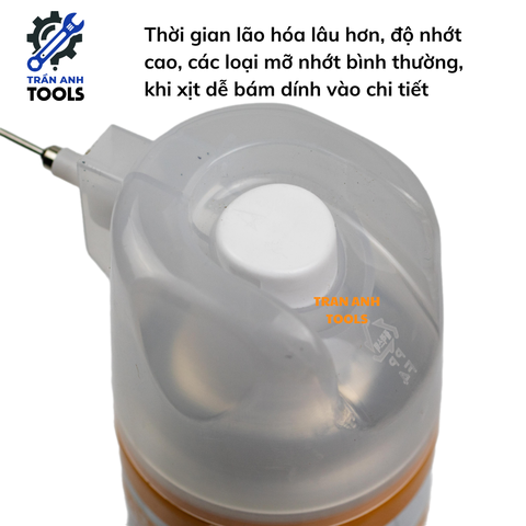 Bình Xịt Mỡ Chịu Nhiệt Filltech L-520 Mỡ Bôi Trơn Filltech Hàn Quốc Chịu Nhiệt Độ và Áp Lực Lớn