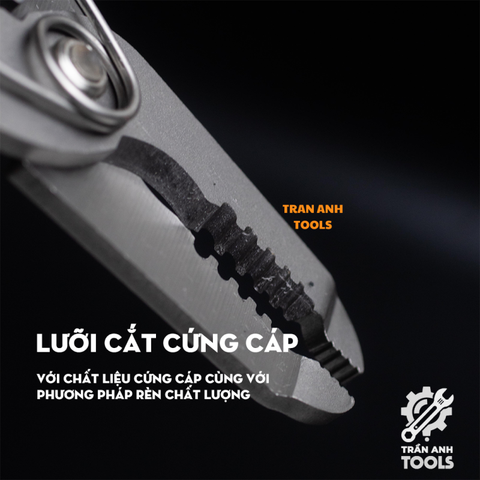 Kìm Cắt. Tuốt Dây, Ép Cos Đa Năng Wynn's W1045, Kềm Cắt Tuốt Dây Chính Xác, Chất Liệu Thép Cao Cấp