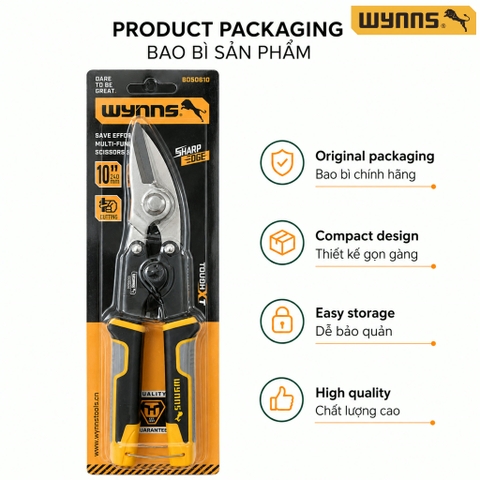 Kéo cắt đa năng cộng lực Wynn's