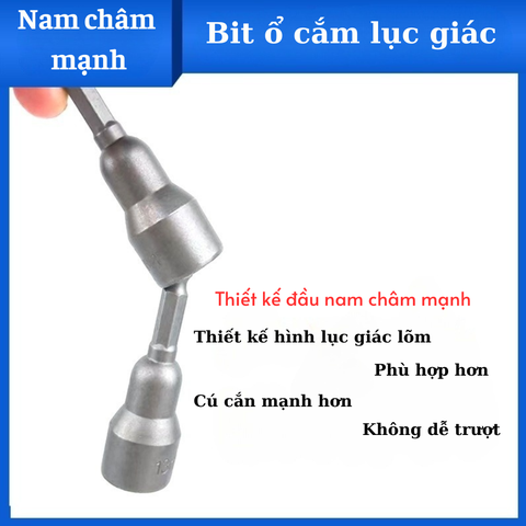 Đầu chụp có nam châm
